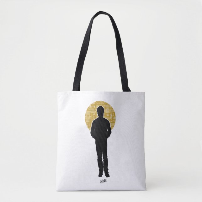 Seinfeld | Jerry Seinfeld Silhouette Tasche (Vorderseite)