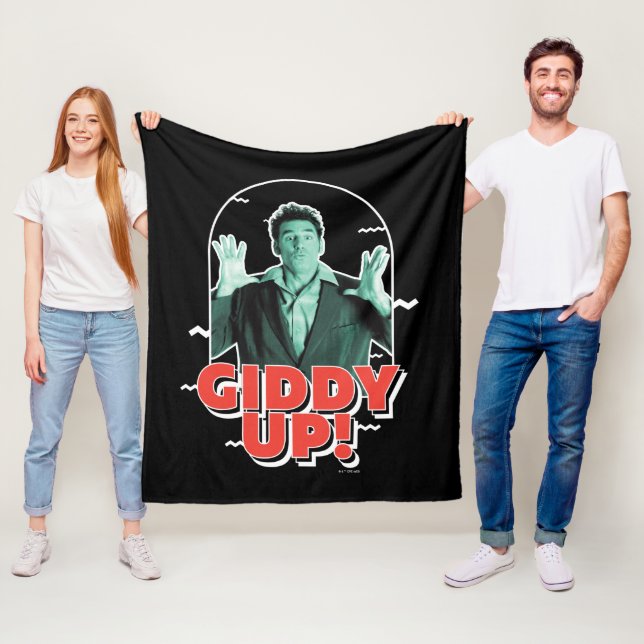 Seinfeld | Kramer - Giddy Up! Fleecedecke (Beispiel)