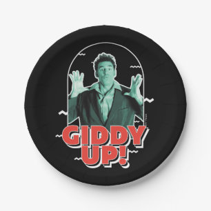 Seinfeld   Kramer - Giddy Up! Pappteller