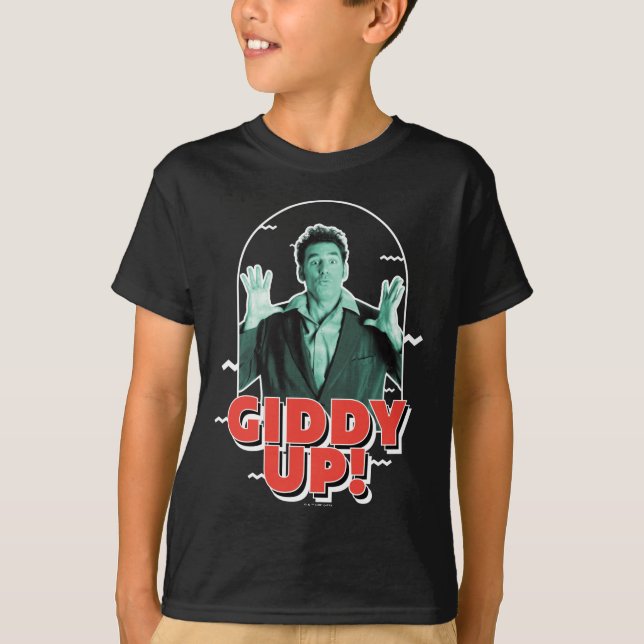 Seinfeld | Kramer - Giddy Up! T-Shirt (Vorderseite)