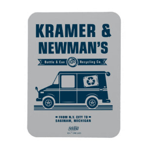 Seinfeld   Kramer & Newman's Recycelnd Co. Magnet