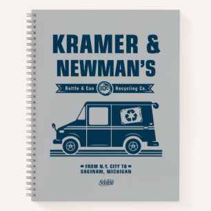 Seinfeld Kramer & Newman's Recycelnd Co. Notizbuch