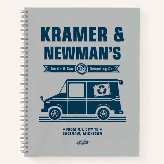 Seinfeld | Kramer & Newman's Recycelnd Co. Notizbuch (Vorderseite)