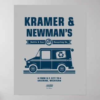 Seinfeld | Kramer & Newman's Recycelnd Co. Poster
