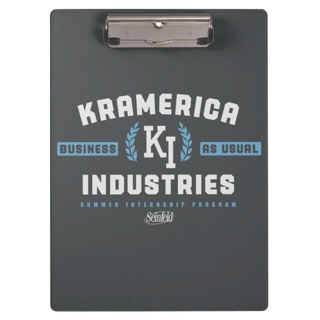 Seinfeld | Kramerica Industries Klemmbrett (Vorderseite)