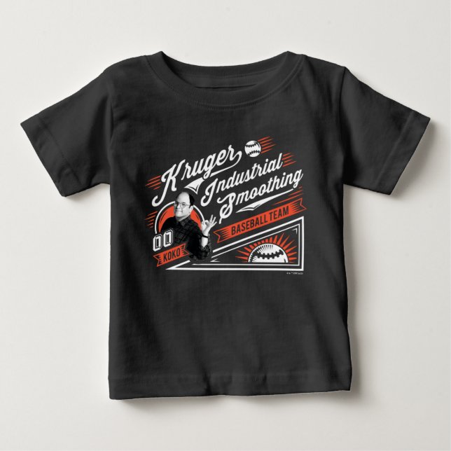 Seinfeld | Kruger Industrial Baseball Team Baby T-shirt (Vorderseite)