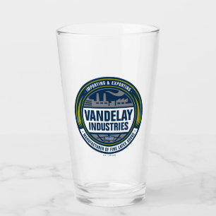 Seinfeld Logo von Vandelay Industries Glas