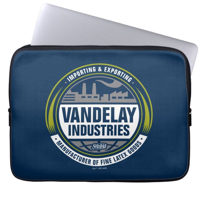 Seinfeld | Logo von Vandelay Industries Laptopschutzhülle (Vorderseite)
