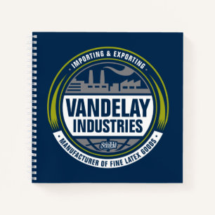 Seinfeld Logo von Vandelay Industries Notizbuch
