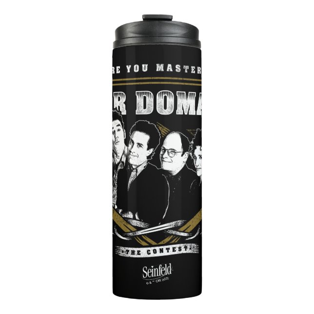 Seinfeld | Sind Sie Master Ihrer Domain? Thermosbecher (Vorderseite)