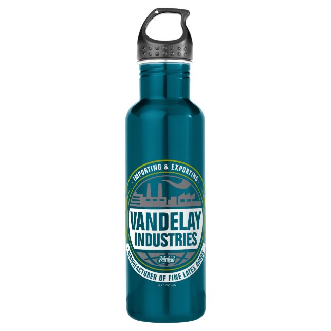 Seinfeld | Vandelay Industries Logo Edelstahlflasche (Vorderseite)