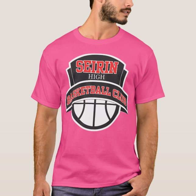 Seirin High - Basketball Club Logo T-Shirt (Vorderseite)