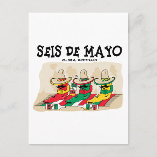 Seis De Mayo Postkarte