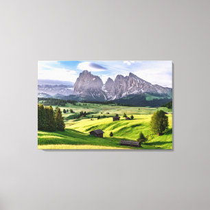 Seiser Alm  Dolomitalpen, Italien Leinwanddruck
