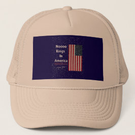 SEIT 1776 KEIN KÖNIG IN AMERIKA, 4. JULI TRUCKERKAPPE