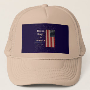 SEIT 1776 KEIN KÖNIG IN AMERIKA, 4. JULI TRUCKERKAPPE