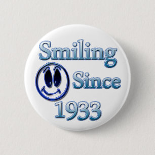 Seit 1933 lächeln button
