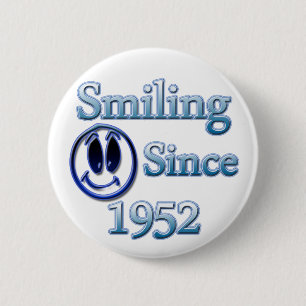 Seit 1952 lächeln button