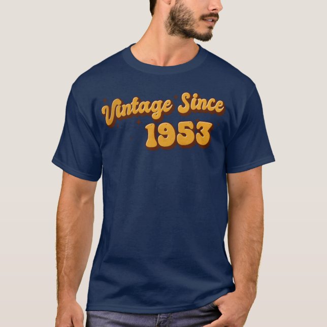 Seit 1953 im Sortiment 70 Jahre der Perfektion 70. T-Shirt (Vorderseite)