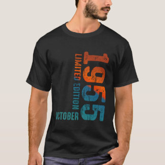 Seit 1955 Limitierte Auflage Oktober 1955 Jahr 195 T-Shirt