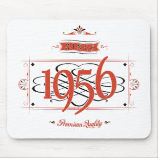 Seit 1956 (Red&Black) Mousepad