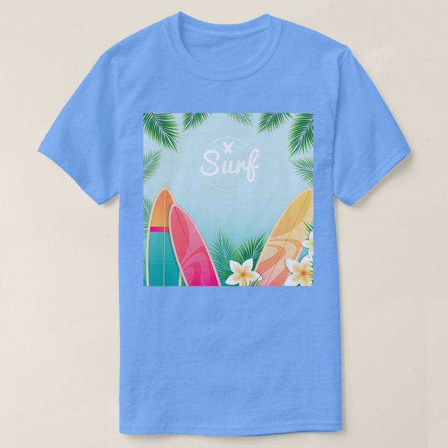 Seit 1970 Surf T-Shirt (Design vorne)