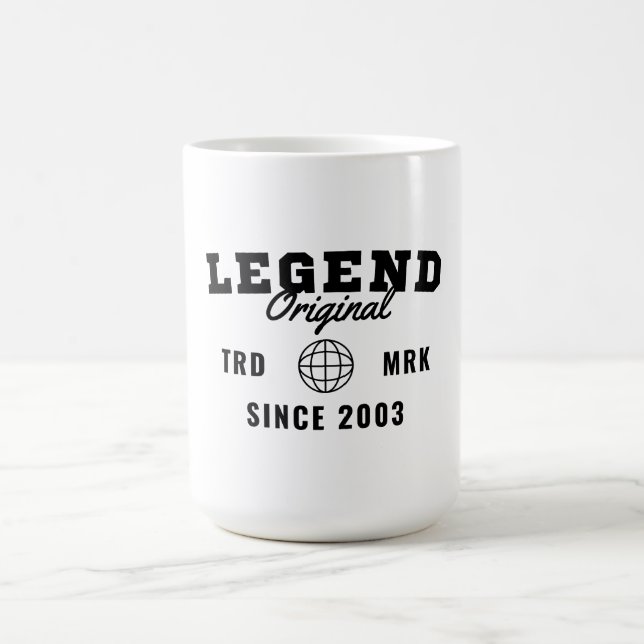 Seit 2003 kaffeetasse (Mittel)