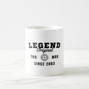 Seit 2003 kaffeetasse