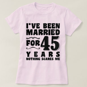 Seit 44 Jahren verheiratet Passendes Paar T-Shirt