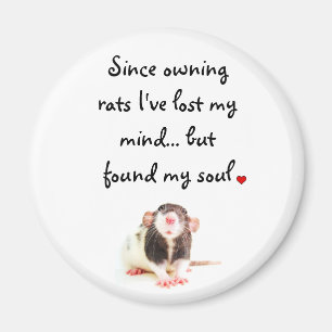 Seit dem Besitzen der Ratten… Magnet