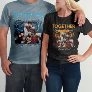 Seit dem Schwarzmarkthandel Retro-Stil Benutzerdef T-Shirt