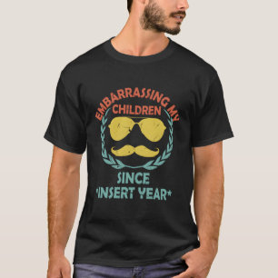 Seit dem Vater Eltern Da T-Shirt