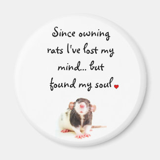 Seit der Besitzerin von Ratten... Magnet