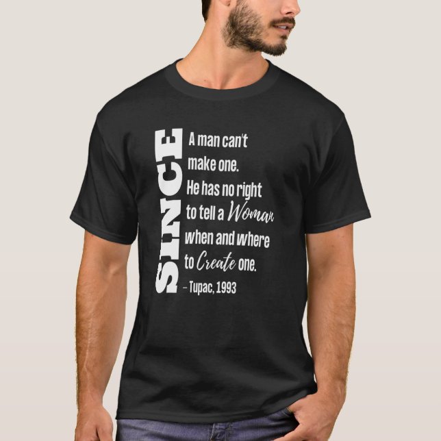 Seit der Wahl des Frauenrechtsprotestgremiums Frau T-Shirt (Vorderseite)