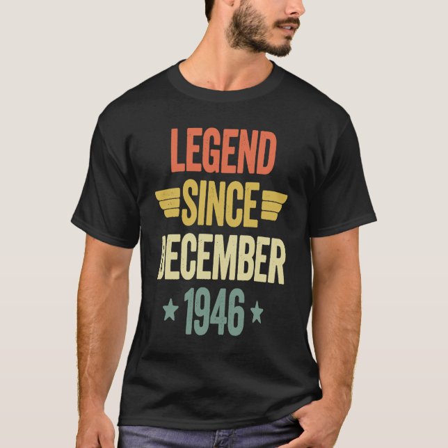 Seit Dezember 1946 T-Shirt (Vorderseite)