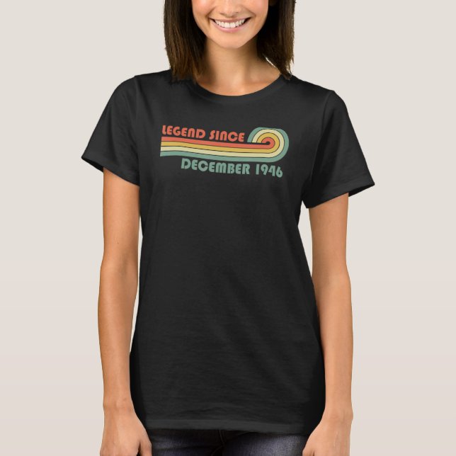 Seit Dezember 1946 T-Shirt (Vorderseite)