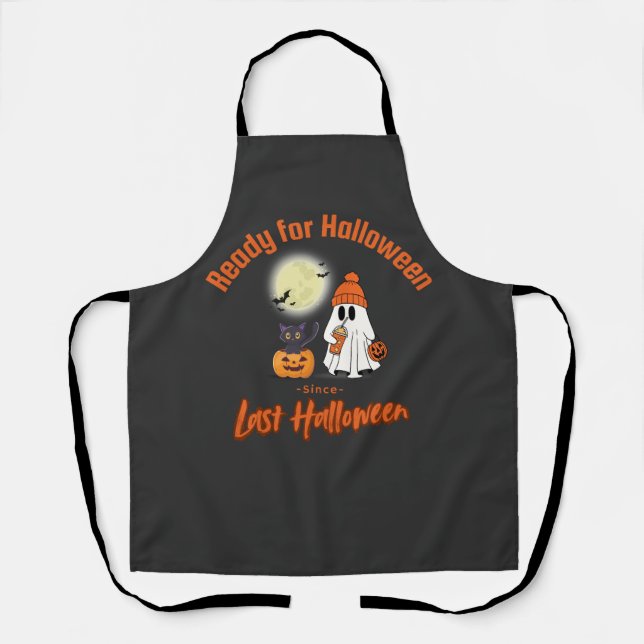 Seit Halloween-T - Shirt Schürze (Vorderseite)