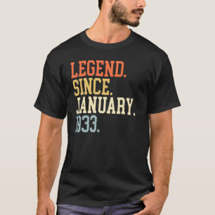Seit Januar 1933 für Männer Frauen 19. Januar T-Shirt