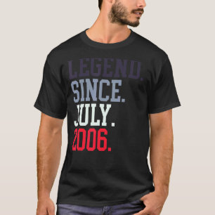 Seit Juli 2006 für Männer Frauen Juli 2006 T-Shirt