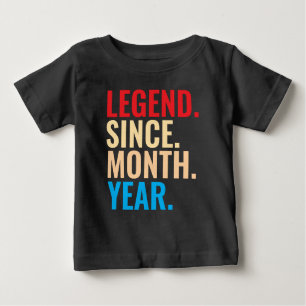 Seit Monatsjahr T - Shirt