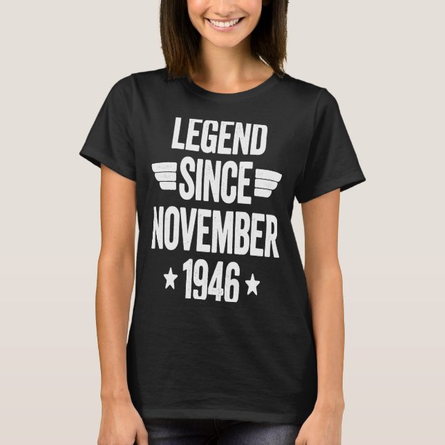 Seit November 1946 1 T-Shirt (Vorderseite)