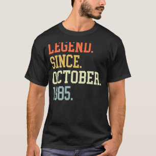 Seit Oktober 1985 für Männer Frauen 19 Oktober T-Shirt