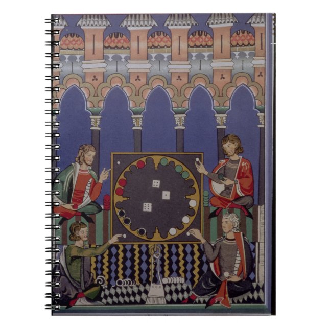 Seite 90 vom Buch der Spiele gemacht für Alfonso X (Vorderseite)
