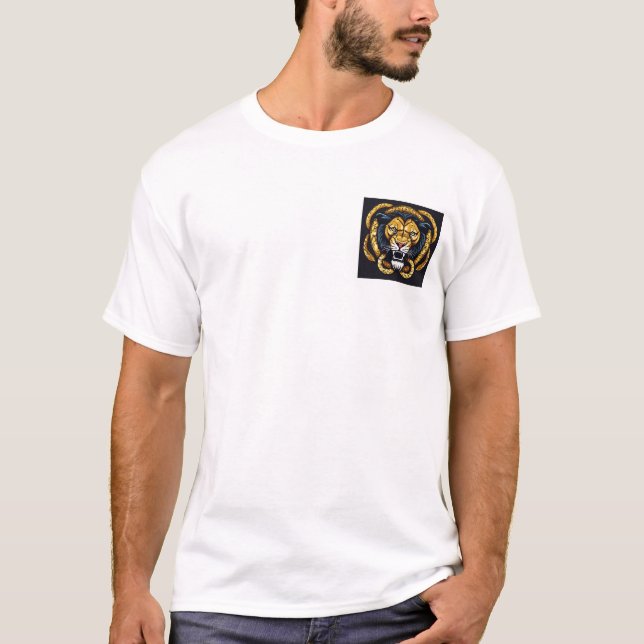 Seite der Festigkeit: SchwarzVoller T - Shirt mit  (Vorderseite)