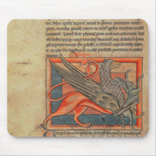 Seite des Textes mit einer Illustration eines Mousepad