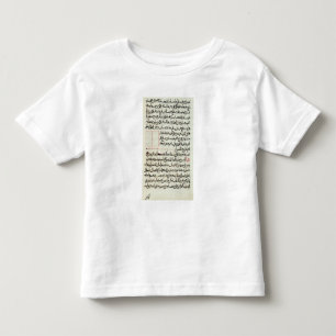 Seite des Textes von "Elemente", eine Kleinkind T-shirt