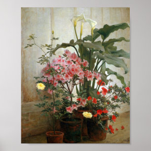 Seite eines Greenhouse   George Cochran Lambdin Poster