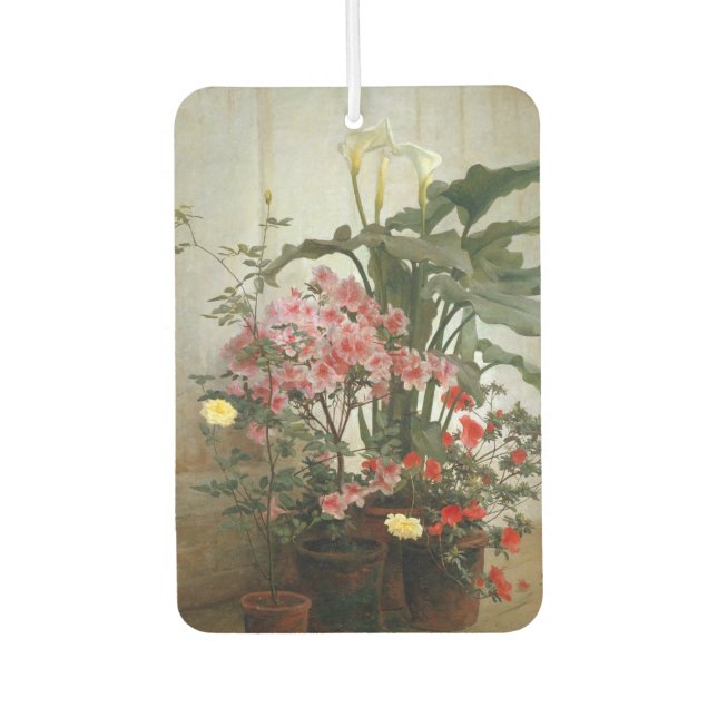 Seite eines Greenhouse von George Cochran Lambdin Autolufterfrischer (Vorderseite)