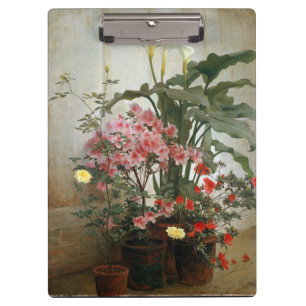 Seite eines Greenhouse von George Cochran Lambdin Klemmbrett