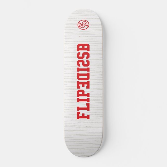 Seite für die echten Skateboarder gedreht Skateboard (Vorderseite)